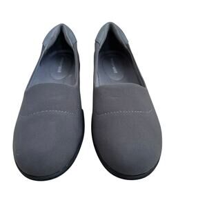 New Easy Spirit GIFT2 Gray Slip On Loafers Women’s 9N Narrow Comfort Shoes NIB